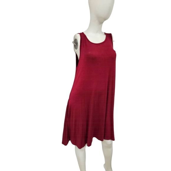 Active Collections Pink Swing Tank Dress Medium - Picture 3 of 9